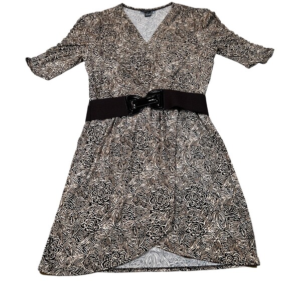 Jessica Howard  Women's Dress size 16 Black , Gray print Color 3/4 sleeves - Picture 7 of 16